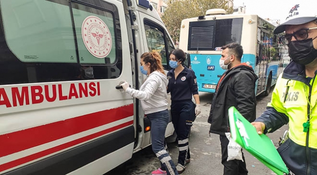 Karantinada olması gereken şoför Beyoğlu'nda yolcu taşırken yakalandı